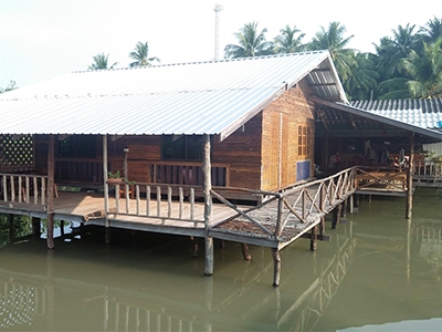 โฮมสเตย์บ้านบ่อสำโรง ปะทิว ชุมพร