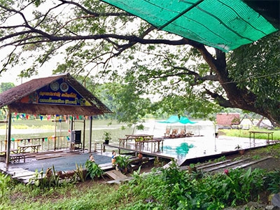 ตลาดน้ำลาวเวียง วัดตะเฆ่ อ.เสาไห้ จ.สระบุรี